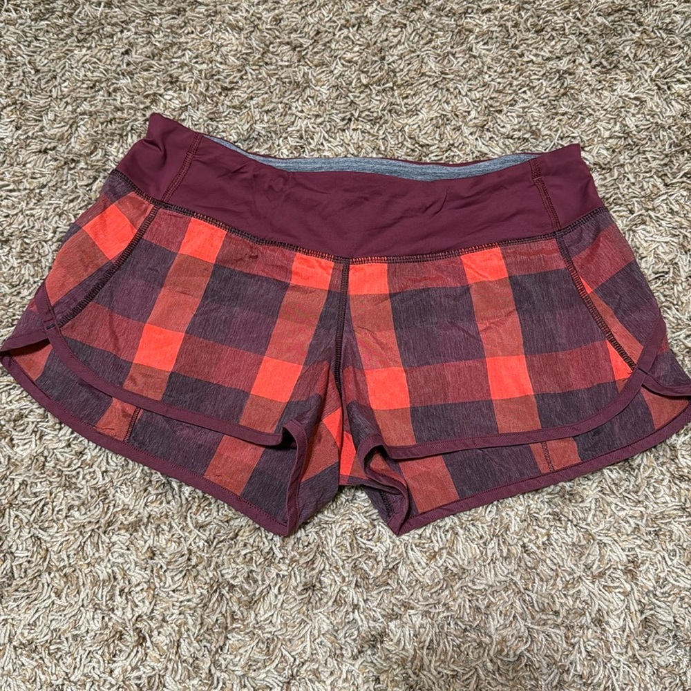 Lululemon speed shorts